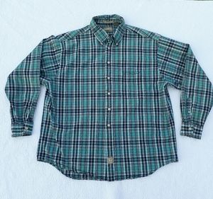 Men's Plaid Casual Dress Shirt